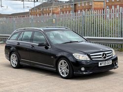 Black Used 2009 Mercedes C220 Estate | £2,895 (Good price)