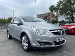 Silver Used 2010 Vauxhall Corsa Design Edition Hatchback | £1,195 (Fair price)