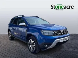 Blue Used 2022 Dacia Duster Prestige SUV | £13,990 (Fair price)