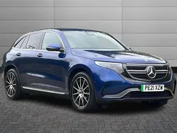 Blue Used 2021 Mercedes EQC400 AMG line SUV | £22,850 (Good price)