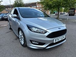 Silver Used 2017 Ford Focus ST-Line Hatchback | £7,995 (Fair price)