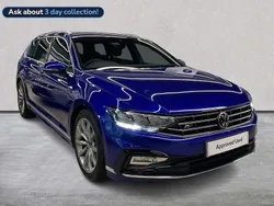 Blue Used 2023 VW Passat R-line Estate | £27,499 (Expensive)