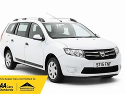 White Used 2015 Dacia Logan MCV Ambiance Estate | £2,895 (Fair price)