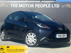 Blue Used 2016 Toyota Aygo X-play Hatchback | £5,275 (Good price)