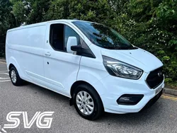 White Used 2020 Ford Transit Custom Limited Van | £15,970 (A bit pricey)