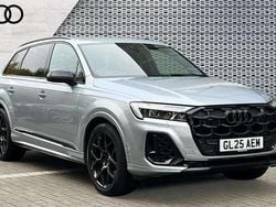 Silver Used 2025 Audi Q7 Black Edition SUV | £58,316 (Expensive)
