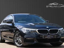 Black Used 2019 BMW 520 M Sport Sedan | £16,989 (Fair price)