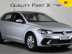 Silver Used 2022 VW Polo Life Hatchback | £13,180 (Good price)