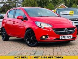 Red Used 2018 Vauxhall Corsa SRi Hatchback | £6,000 (Good price)