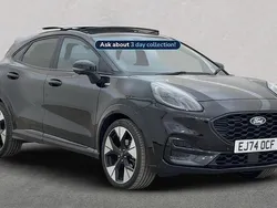 Black Used 2024 Ford Puma Gen-E ST-Line X Hatchback | £22,925