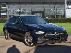 Black Used 2024 Mercedes C200 AMG Line Premium Estate | £32,295 (Fair price)