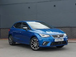 Blue Used 2022 Seat Ibiza XCELLENCE Hatchback | £17,498 (A bit pricey)