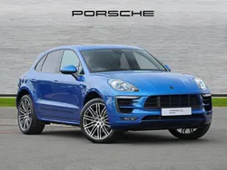 Sapphire blue metallic Used 2015 Porsche Macan S SUV | £32,500