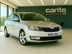Silver Used 2016 Skoda Rapid SE Hatchback | £9,995 (A bit pricey)