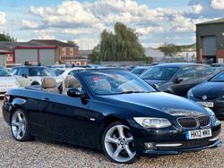 Black Used 2012 BMW 330 Cabriolet Impressive Cabriolet | £6,999
