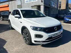 White Used 2020 VW T-Roc R-line SUV | £19,300 (Good price)