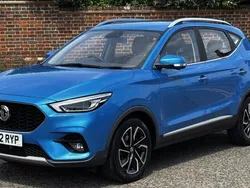 Blue Used 2022 MG ZS Exclusive Sedan | £15,199 (Fair price)