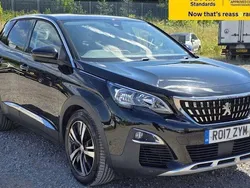 Black Used 2017 Peugeot 3008 Allure Hatchback | £10,980 (Fair price)