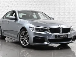 Blue Used 2018 BMW 520 M Sport Sedan | £17,995 (Fair price)