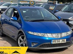 Blue Used 2006 Honda Civic SE Hatchback | £1,975 (Fair price)