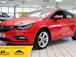 Red Used 2018 Vauxhall Astra SRi Hatchback | £8,690 (Fair price)