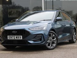 Blue Used 2023 Ford Focus ST-Line Hatchback | £17,995 (Fair price)