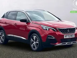 Red Used 2020 Peugeot 3008 GT-line Estate | £15,399 (Fair price)