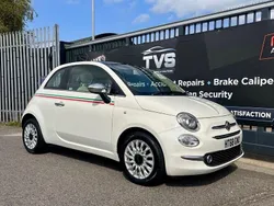 White Used 2018 Fiat 500 Lounge Hatchback | £7,995 (Fair price)