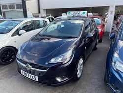 Blue Used 2017 Vauxhall Corsa SRi Hatchback | £6,250 (Fair price)