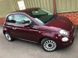 Red Used 2020 Fiat 500 Lounge Hatchback | £7,295 (Fair price)