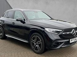Obsidian black metallic Used 2023 Mercedes GLC300 AMG line | £40,890 (Expensive)