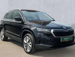 Black magic pearl Used 2024 Skoda Karoq SE L SUV | £23,650 (Fair price)