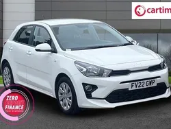 White Used 2022 Kia Rio 2 Hatchback | £9,750 (Good price)