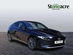 Black Used 2021 Mazda 3 Inclusive Hatchback | £17,000 (A bit pricey)