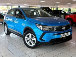 Blue Used 2022 Vauxhall Grandland X Design Edition SUV | £15,189 (Good price)