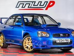 Blue Used 2004 Subaru Impreza Sedan | £24,995 (Expensive)
