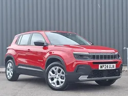 Red Used 2024 Jeep Avenger Altitude SUV | £18,698 (Fair price)