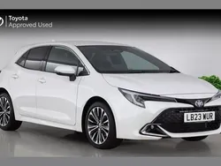 White Used 2023 Toyota Corolla Design Hatchback | £19,950 (Good price)