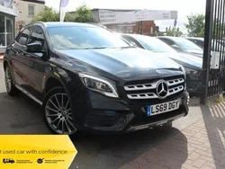 Black Used 2019 Mercedes GLA180 AMG line SUV | £14,995 (Fair price)