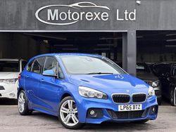 Blue Used 2015 BMW 216 Active Tourer M Sport MPV | £8,950 (Fair price)