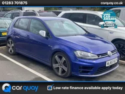 Blue Used 2015 VW Golf VII R Hatchback | £12,995 (Fair price)
