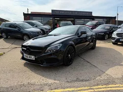 Black Used 2016 Mercedes CLS350 AMG line Coupe | £15,095 (Fair price)