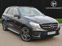 Black Used 2018 Mercedes GLE350 AMG Estate | £18,785 (Good price)