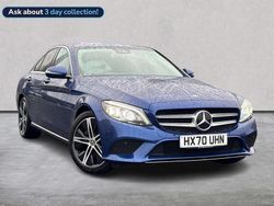 Blue Used 2020 Mercedes C220 Sport Edition | £17,999 (Good price)