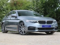Blue Used 2018 BMW 530 M Sport Sedan | £15,995 (Fair price)