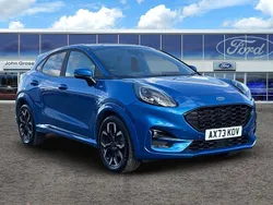 Blue Used 2024 Ford Puma Gen-E ST-Line X Hatchback | £18,495 (Fair price)