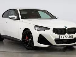 White Used 2022 BMW 220 M Sport Coupe | £27,000 (Fair price)