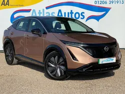 Black/gold Used 2024 Nissan Ariya SUV | £25,000