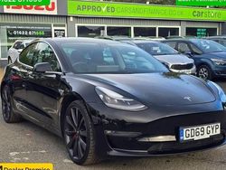 Black Used 2020 Tesla Model 3 Performance Sedan | £16,499 (Good price)