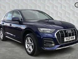 Blue Used 2021 Audi Q5 Sport SUV | £27,450 (Fair price)